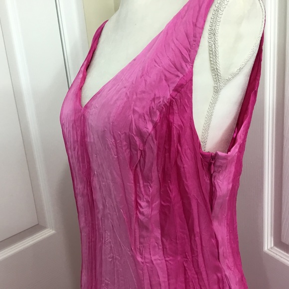 Lauren Ralph Lauren Silk Fuchsia Summer Dress - Picture 8 of 13